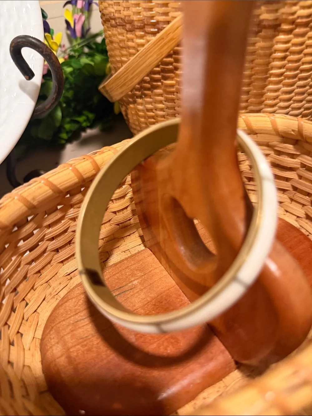 Ivory Bangle Bracelet
